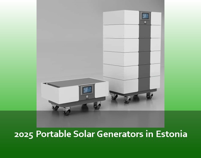 2025 Portable Solar Generators in Estonia